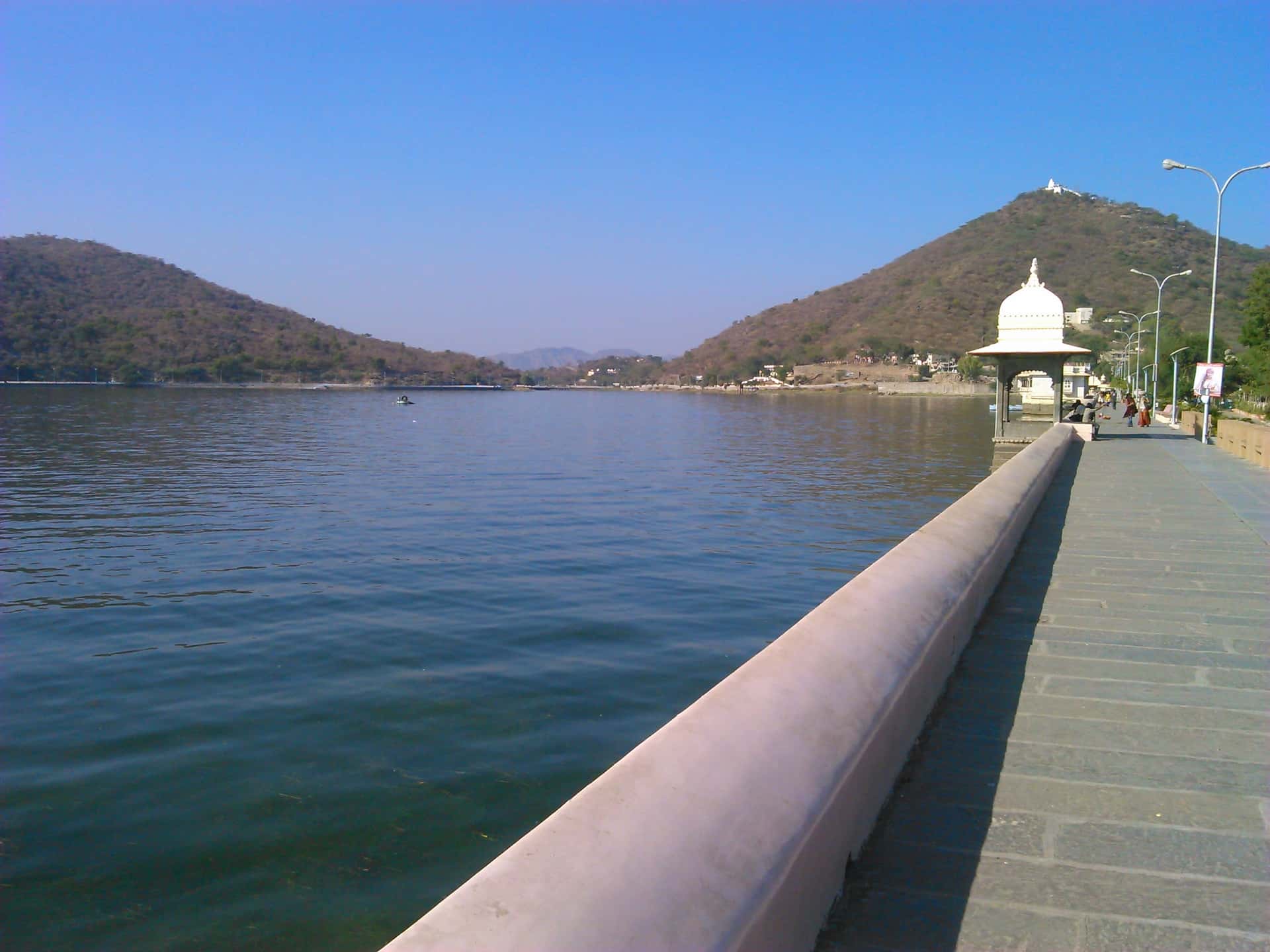 FatehSagar Lake in Golden Triangle
