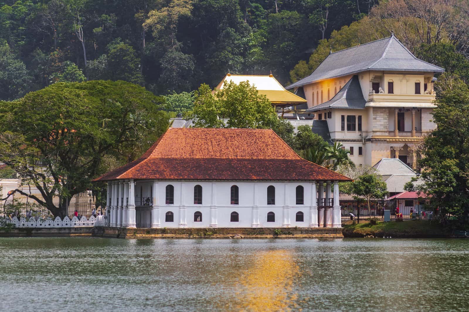 Kandy Lake in Sri Lanka Heritage Tours
