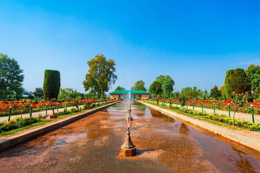 Mughal Gardens in Kashmir