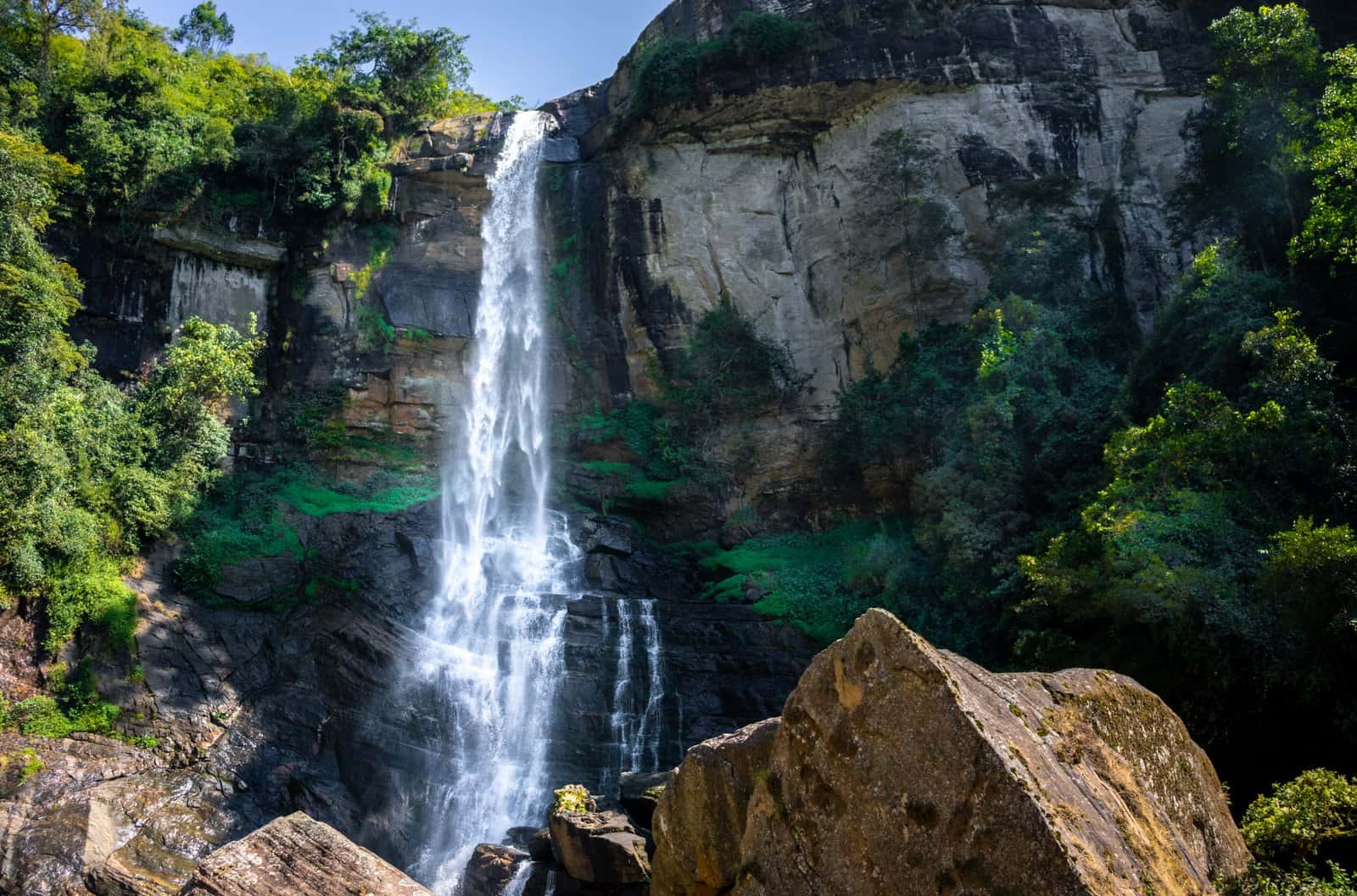 Ramboda Waterfalls in Sri Lanka Heritage Tours