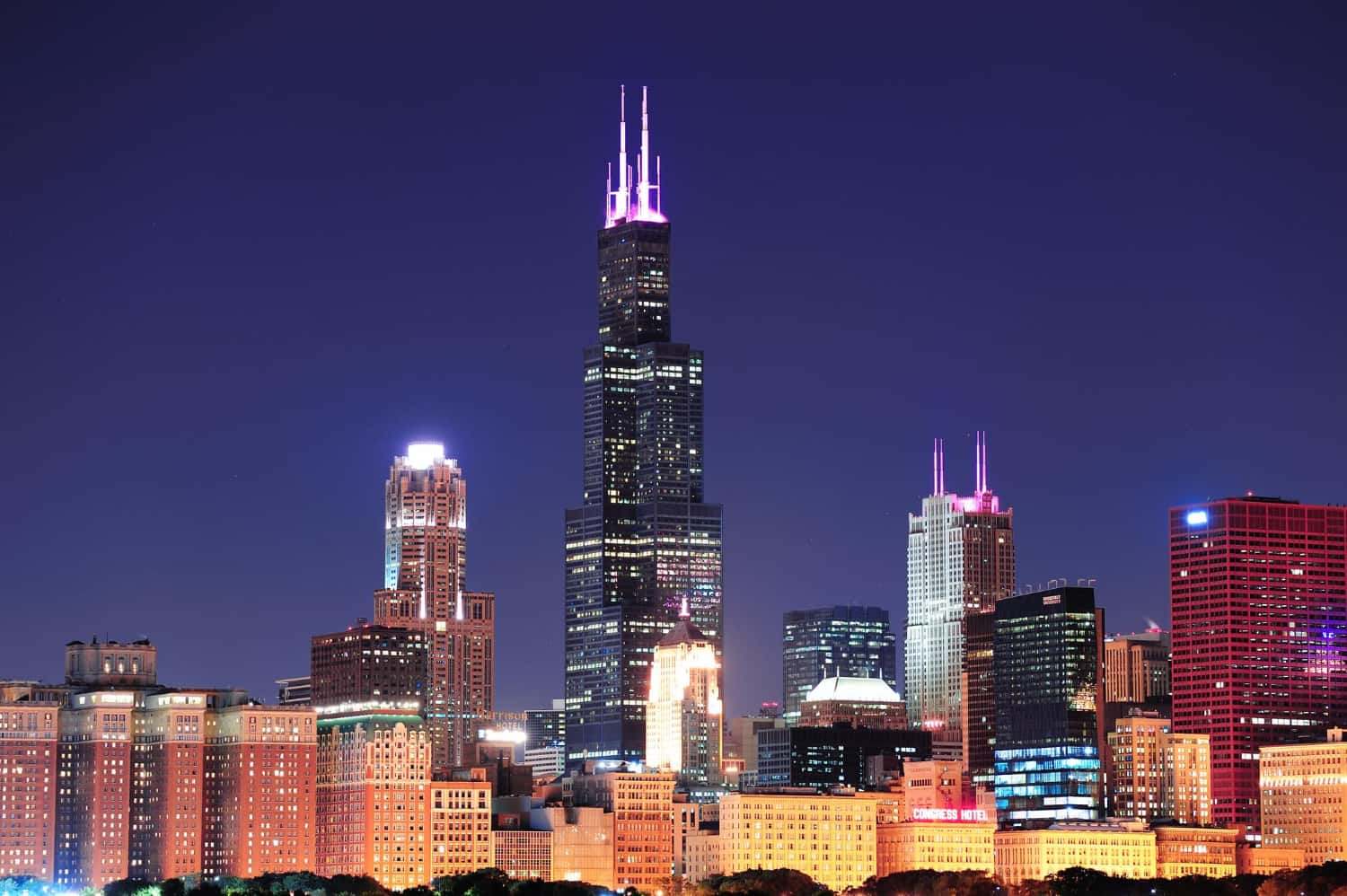 Skydeck Chicago - Willis Tower in America Group Tours