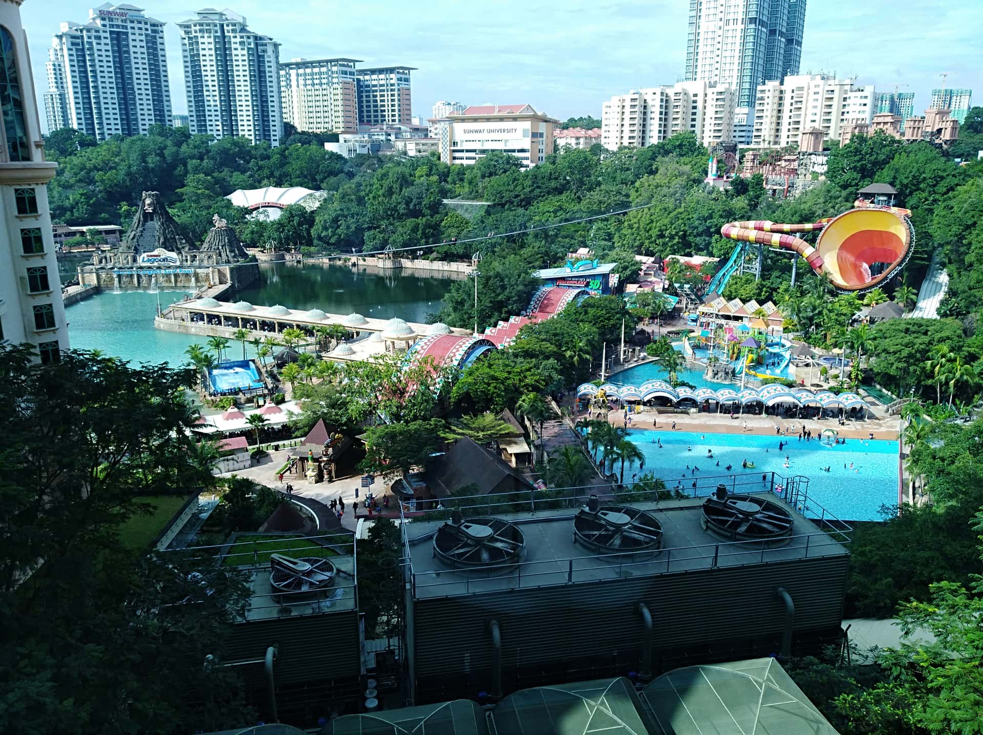 Sunway Lagoon Park in Malaysia