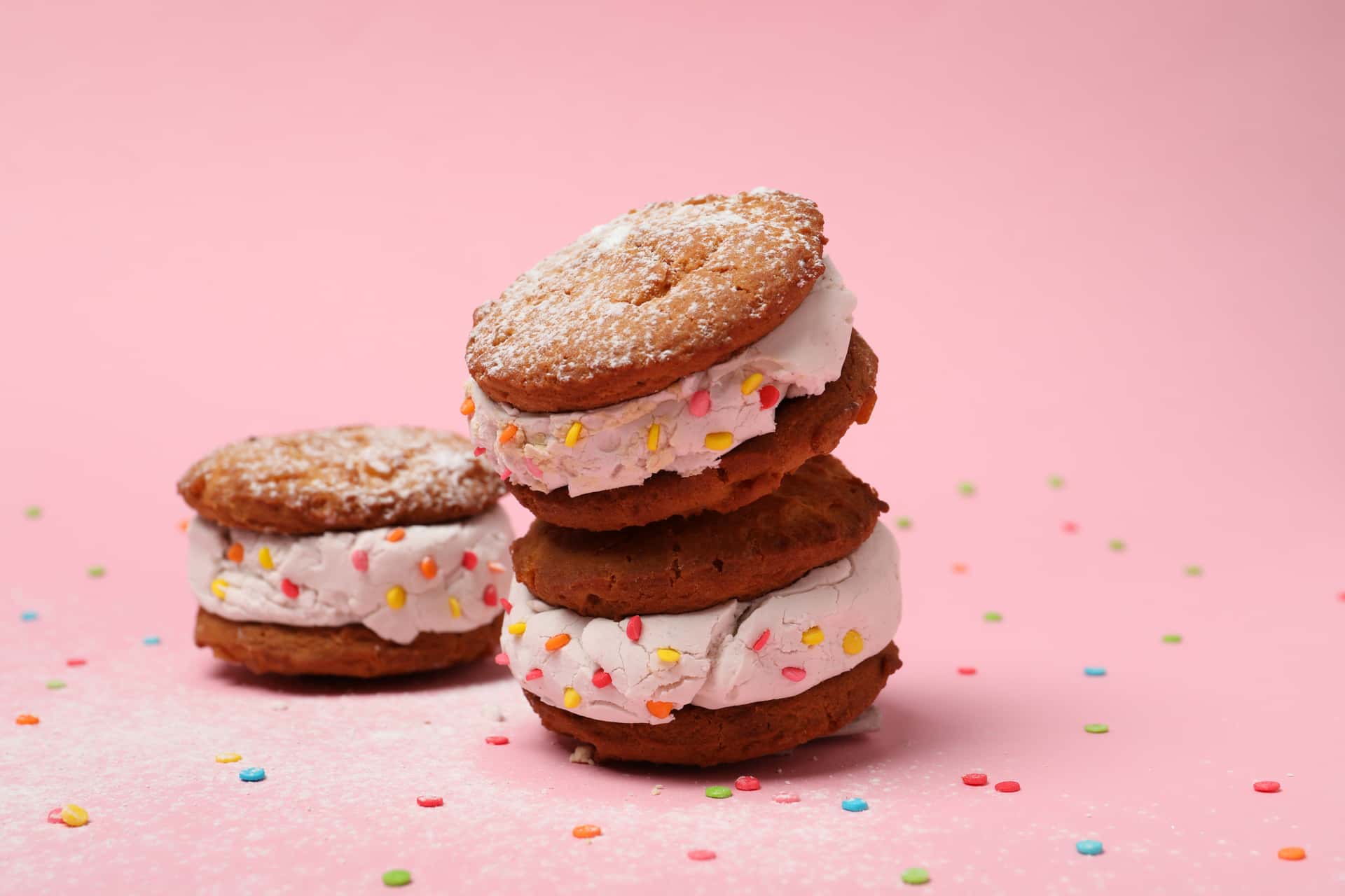Taste Sugar Sandwich At Cream in America Group Tours