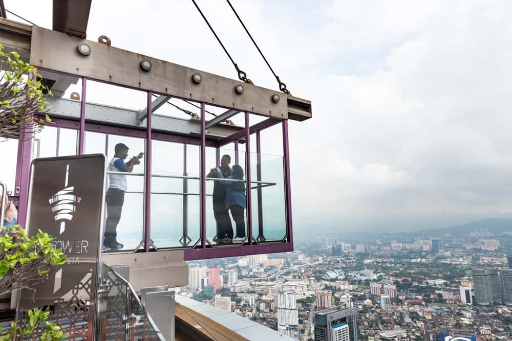 Visit Glass Bottom Sky Deck in Malaysia