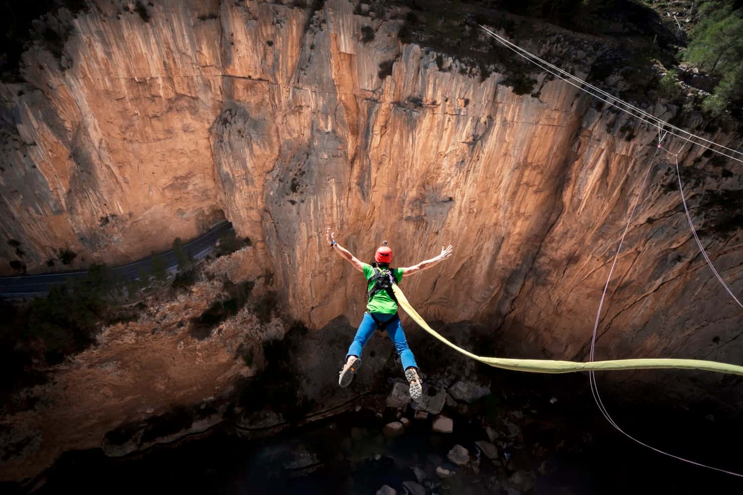 Bungee in Las Vegas in America Group Tours