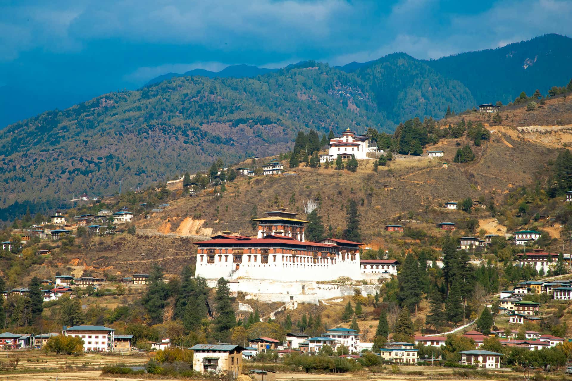 Chimi Lhakhang (Chime Monastery or Temple) in Bhutan