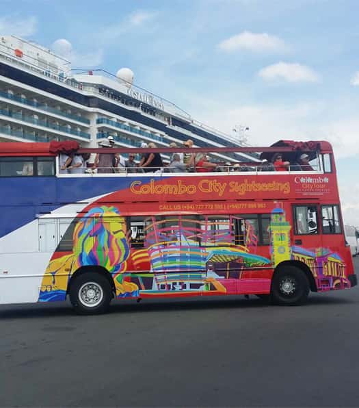 Catch a Glimpse of Colombo in an Open Deck Bus Tour in Sri Lanka Heritage Tours