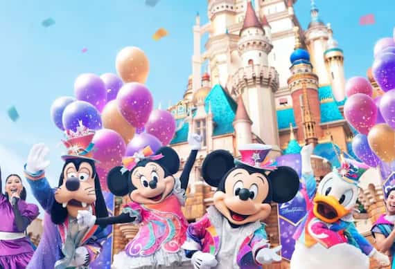 Hong Kong Disneyland in Hong Kong City Break