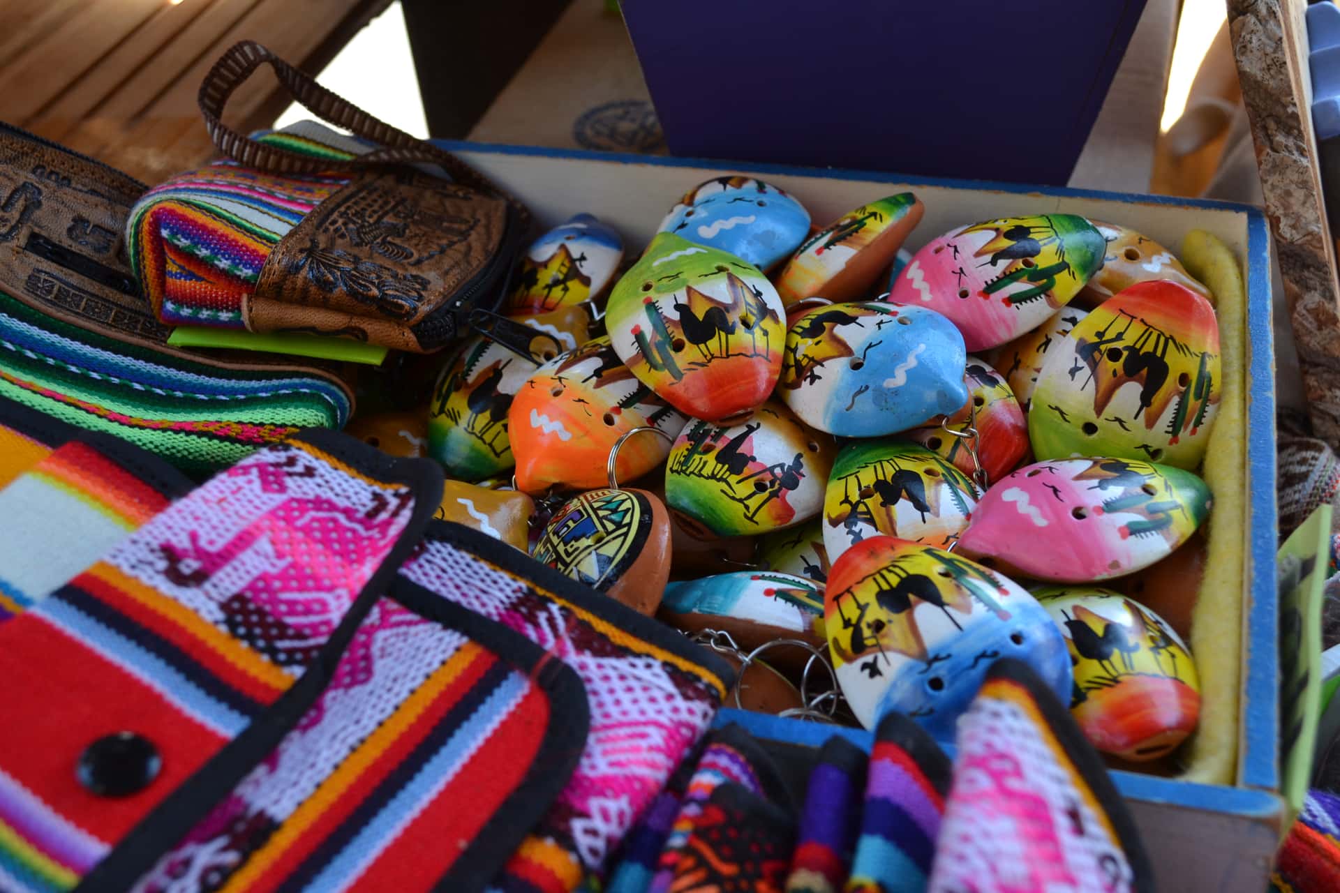 Shop for folk arts and handicrafts in Mexico