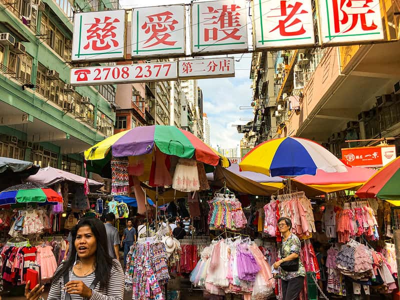 Hunt for The Best Bargains at Mong Kok Ladies Market in Hong Kong City Break