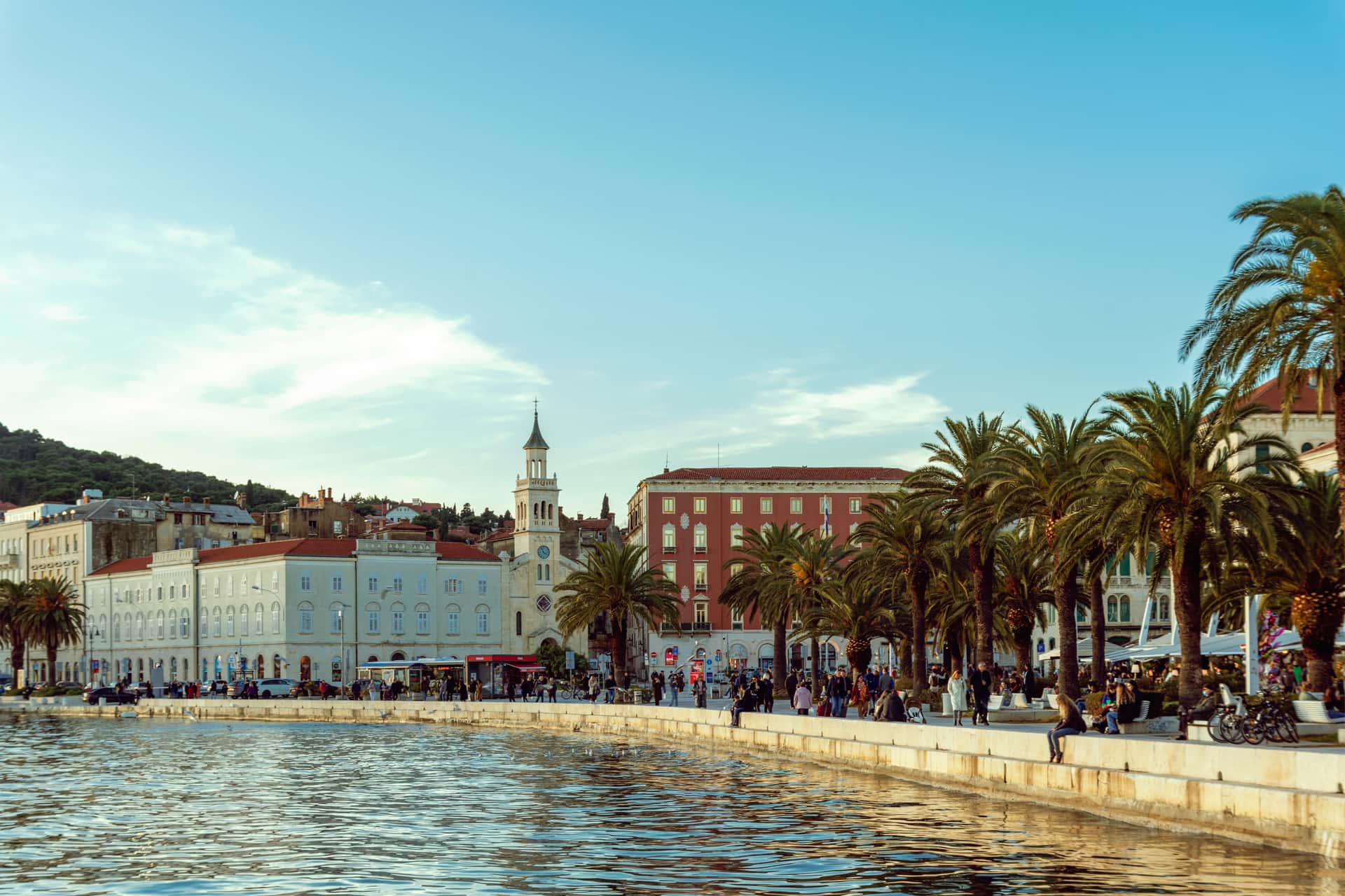 Split walking tour with local guide in Croatia