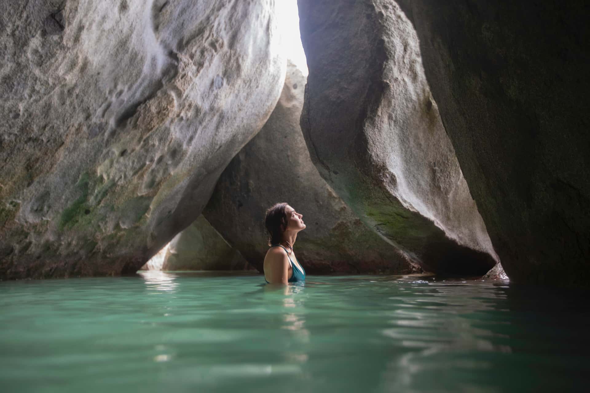 Swim In A Hidden Cave in Croatia