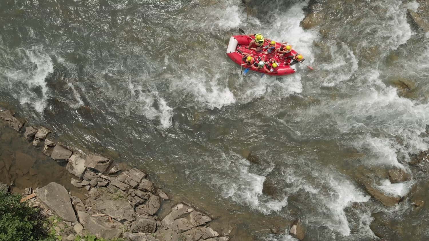 Try Rafting/Kayaking in Bhutan