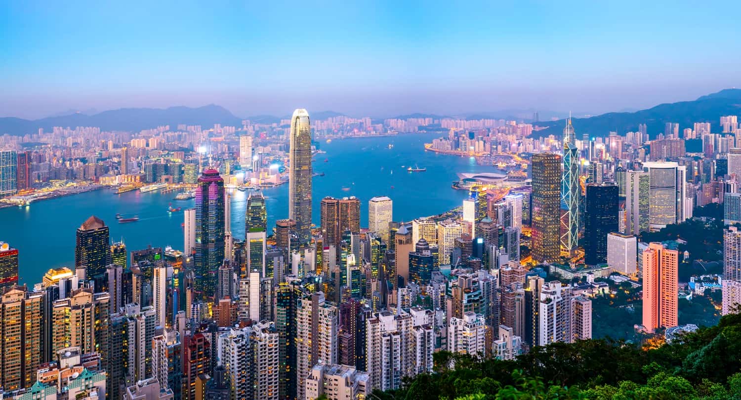 Victoria Peak in Hong Kong City Break