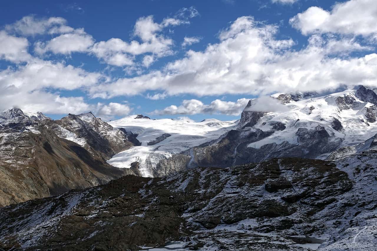 View of Thajiwas Glacier in All of India