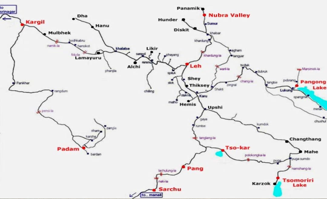 Geography in Leh