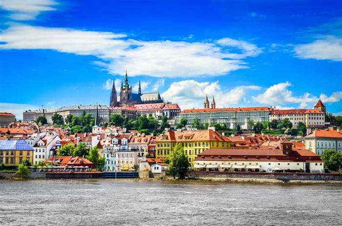 Prague fairy tale Prague castle