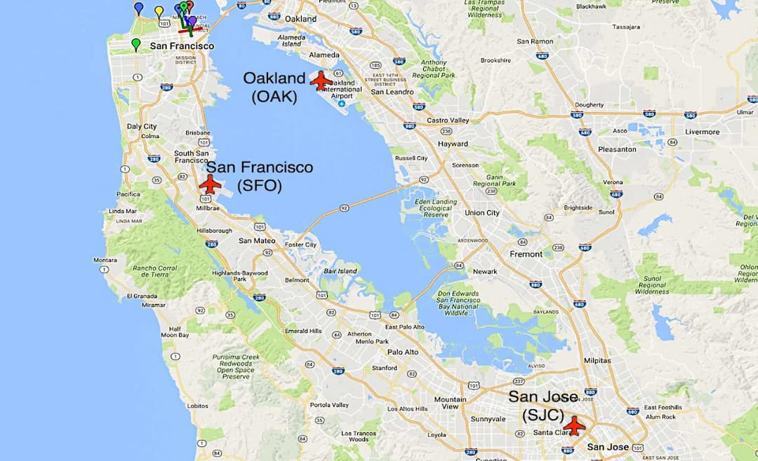 Geography in San Francisco