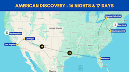American Discovery Map