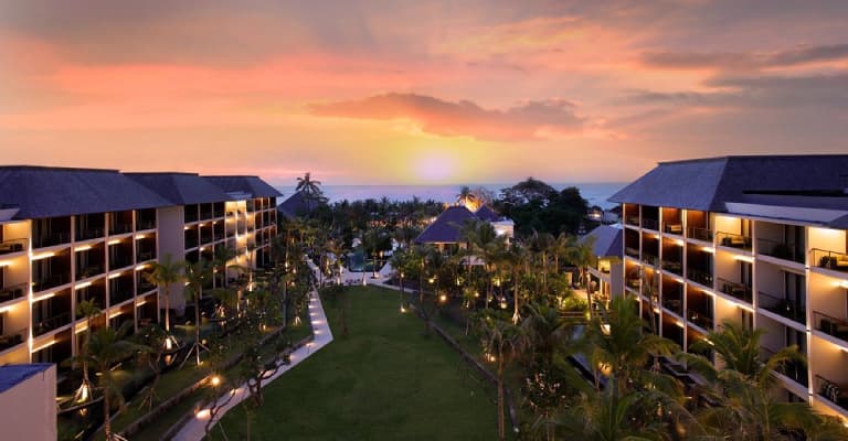 Anvaya Beach Resort Kuta Exterior Vew