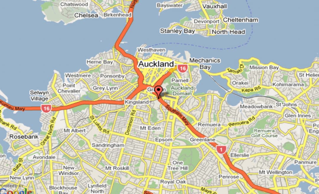 Geography in Auckland