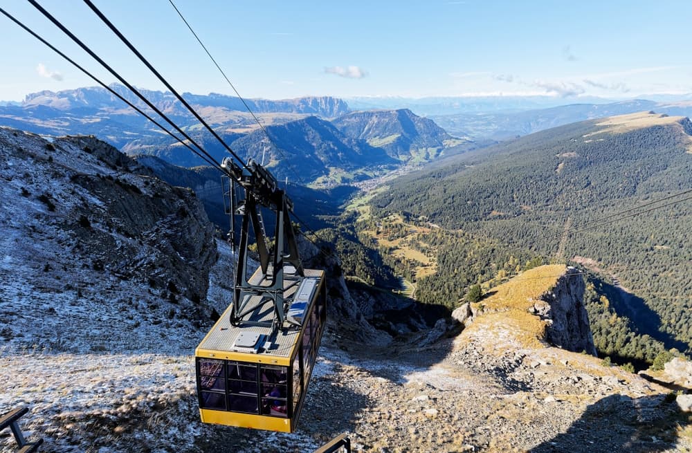 Dolomites Cable Car To Seceda 1