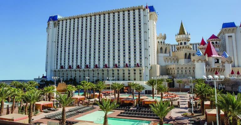  Excalibur Hotel Casino Exterior View
