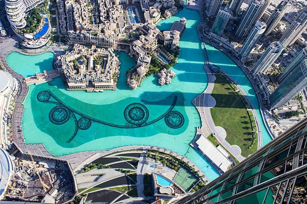 Fountain Burj khalifa