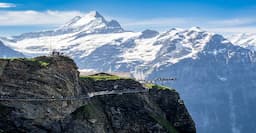 Grindelwald First Cliff Walk View