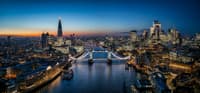 Night View Of London 