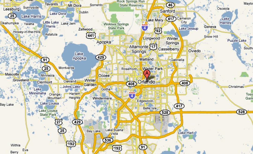 Geography in Orlando