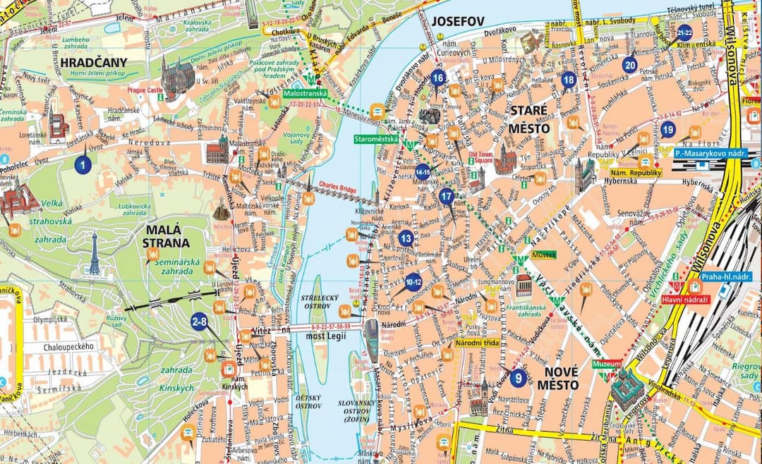 Geography in Prague