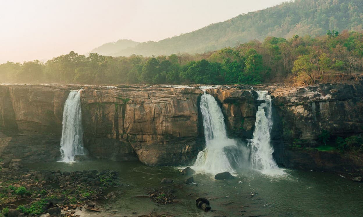 Marvel the enchanting Athirapally falls