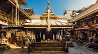 The golden temple in Patan