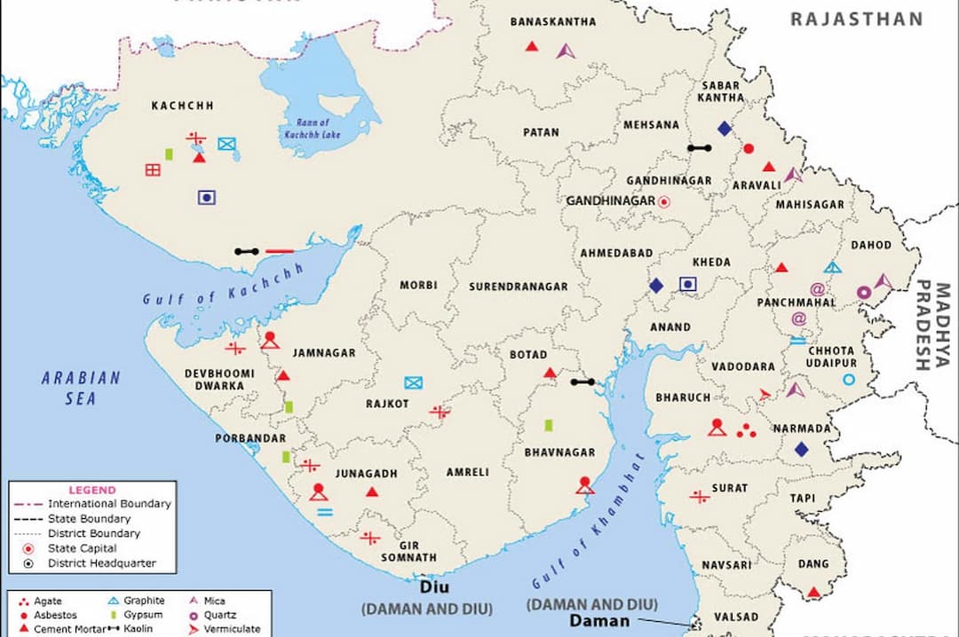 Geography in Gujarat