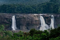 Marvel the enchanting Athirapally falls
