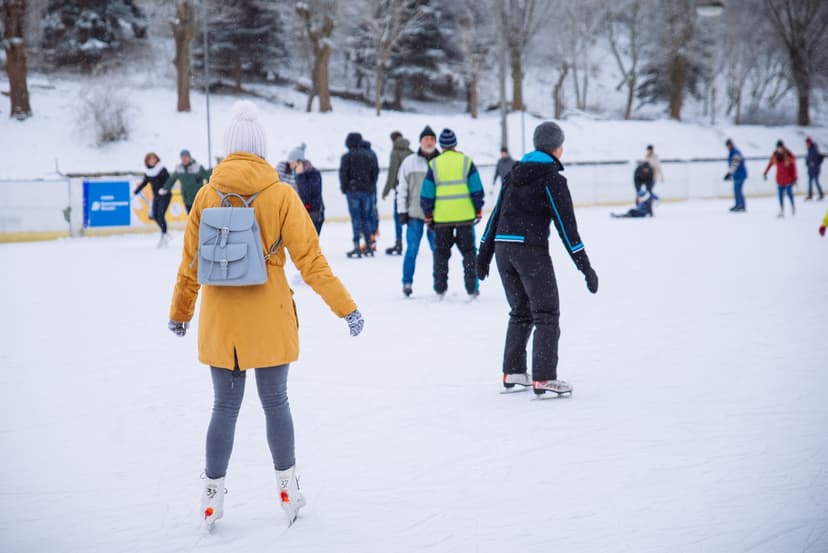 Ice Skate On Lake Louise