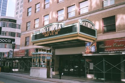 Catch a performance at the Olympia Theater