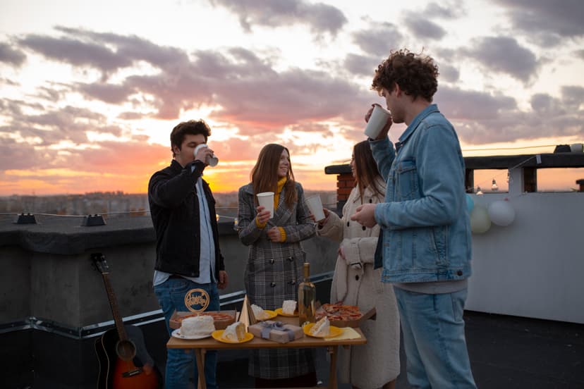 Go on a rooftop crawl in Madrid