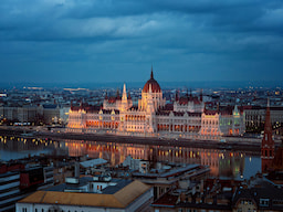 Budapest Parliament Night View 2