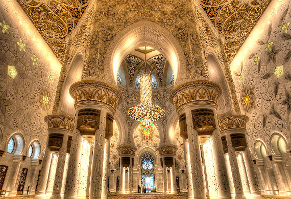 Abu Dhabi Grand Mosque - O