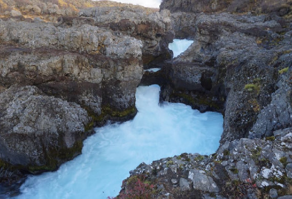 Barnafossar Reykholt