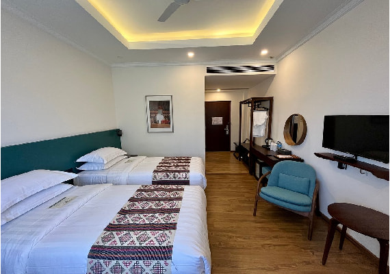 Peaceful Residency & Spa Deluxe Room