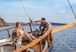 Caldera Cruise with Oia sunset 2
