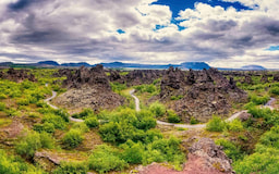 Dimmmuborgir Lava Fields