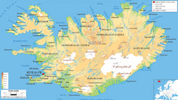 Iceland-Map