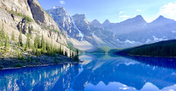 Lake Louise Moraine lake