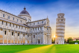 Leaning Tower Of Pisa & Cathedral