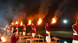 Evening Ganga Aarti Ceremony