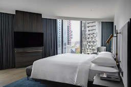  Melbourne Marriott Hotel Docklands Room